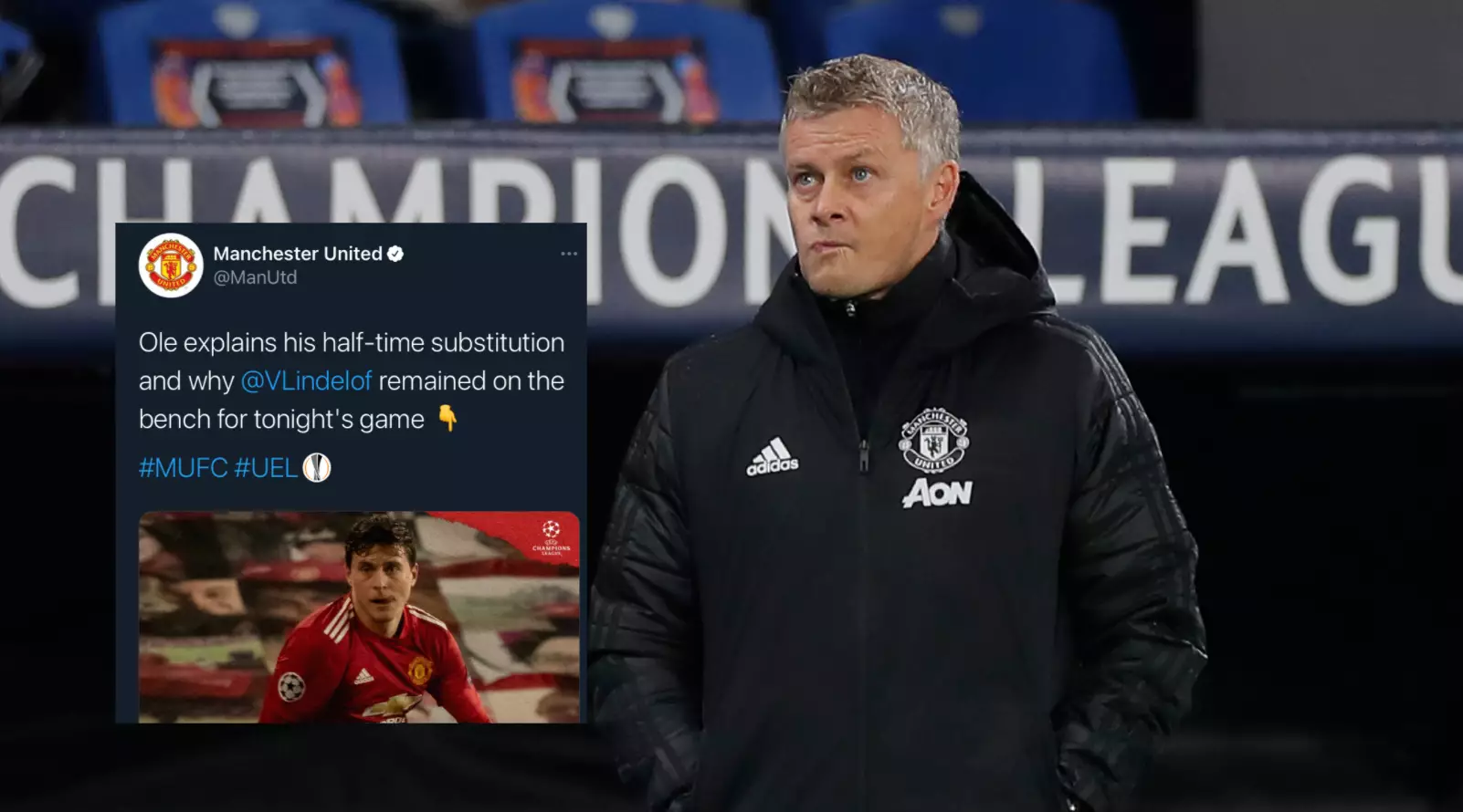 Manchester United Use The Europa League Hashtag By Accident In Deleted Twitter Post 