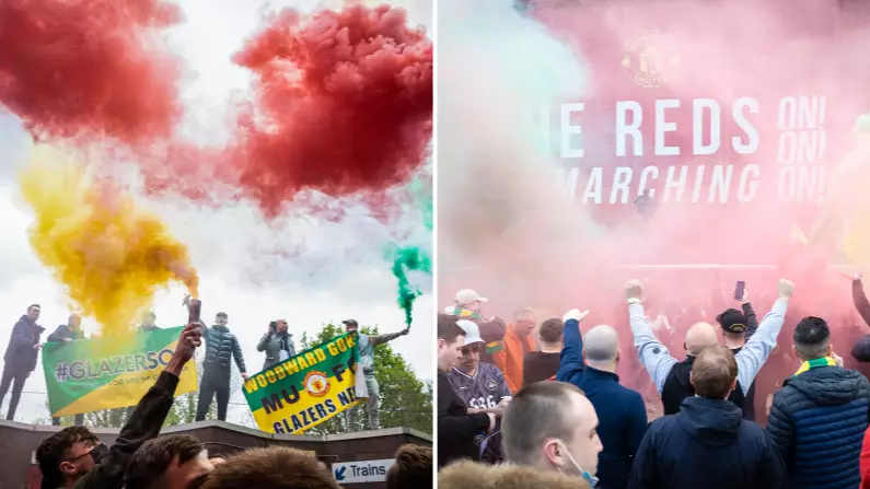 Fans Plan Another 'Glazer Out' Protest For Rearranged Liverpool Fixture