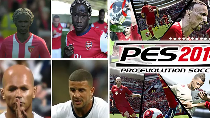 Looking Back At The Terrifying Player Faces On Pro Evolution Soccer 2014 