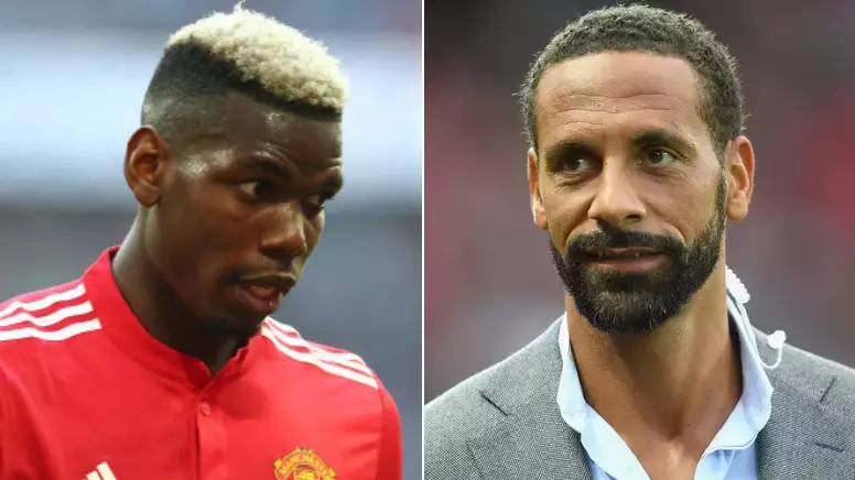 Rio Ferdinand's Tweet About Barcelona's Deal For Paul Pogba Instantly Goes Viral