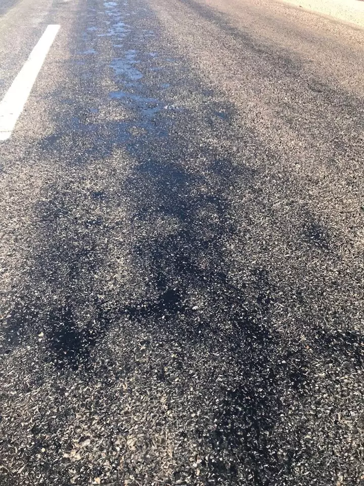 It's so hot in Australia that roads have begun melting.