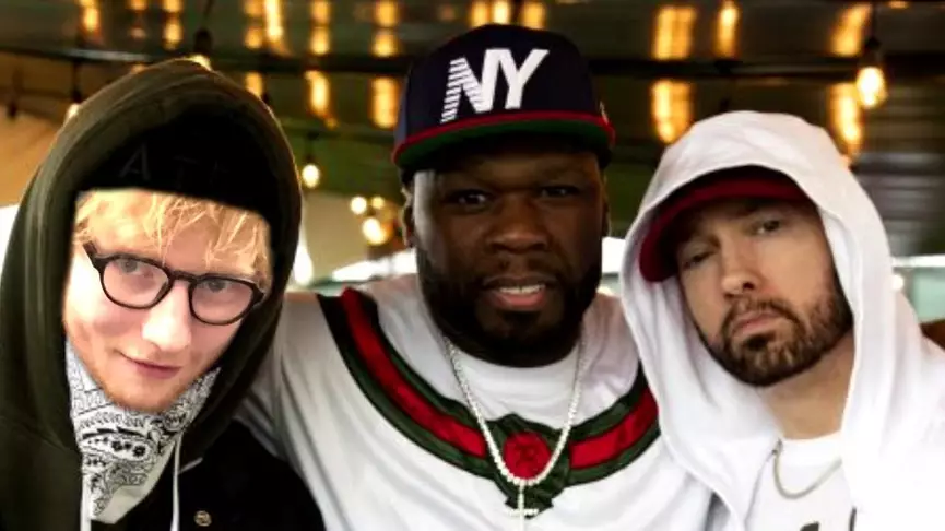 Eminem Collab With Ed Sheeran and 50 Cent.