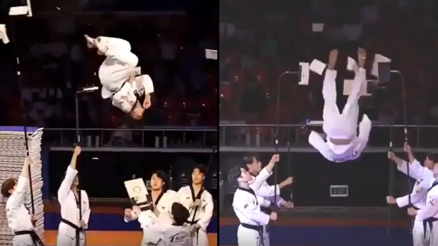 Taekwondo Team's Performance Is Absolutely Incredible