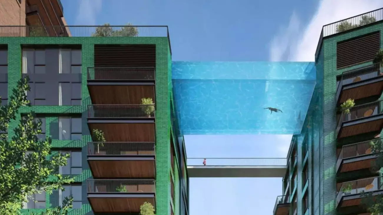 World First 'Sky Pool' Is Coming To London 