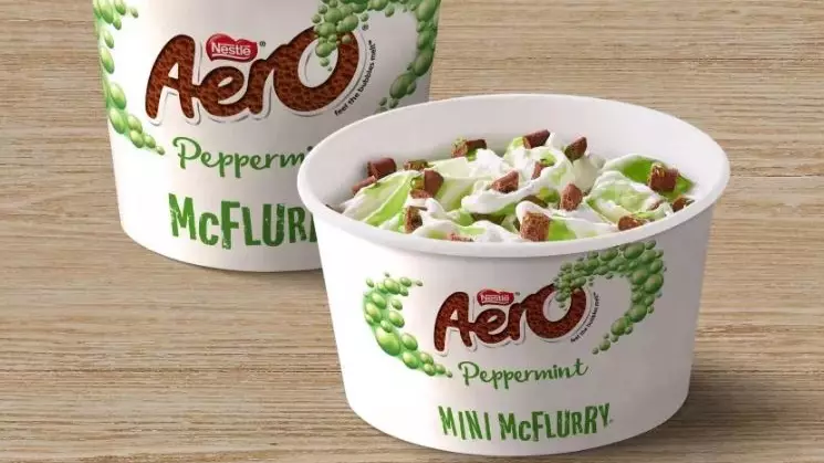 McDonald's Aero And Mint Aero McFlurry Are Making A Come Back After Four Years