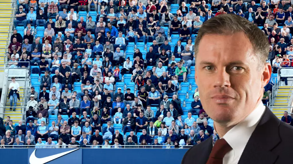 Jamie Carragher Lets Man City Fan Know That His Club "Can't Fill A Stadium"