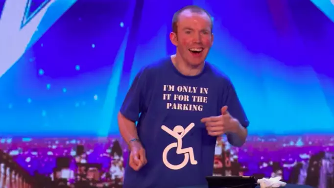 'Britain's Got Talent' Judges Wowed By Disabled Comedian Lee Ripley