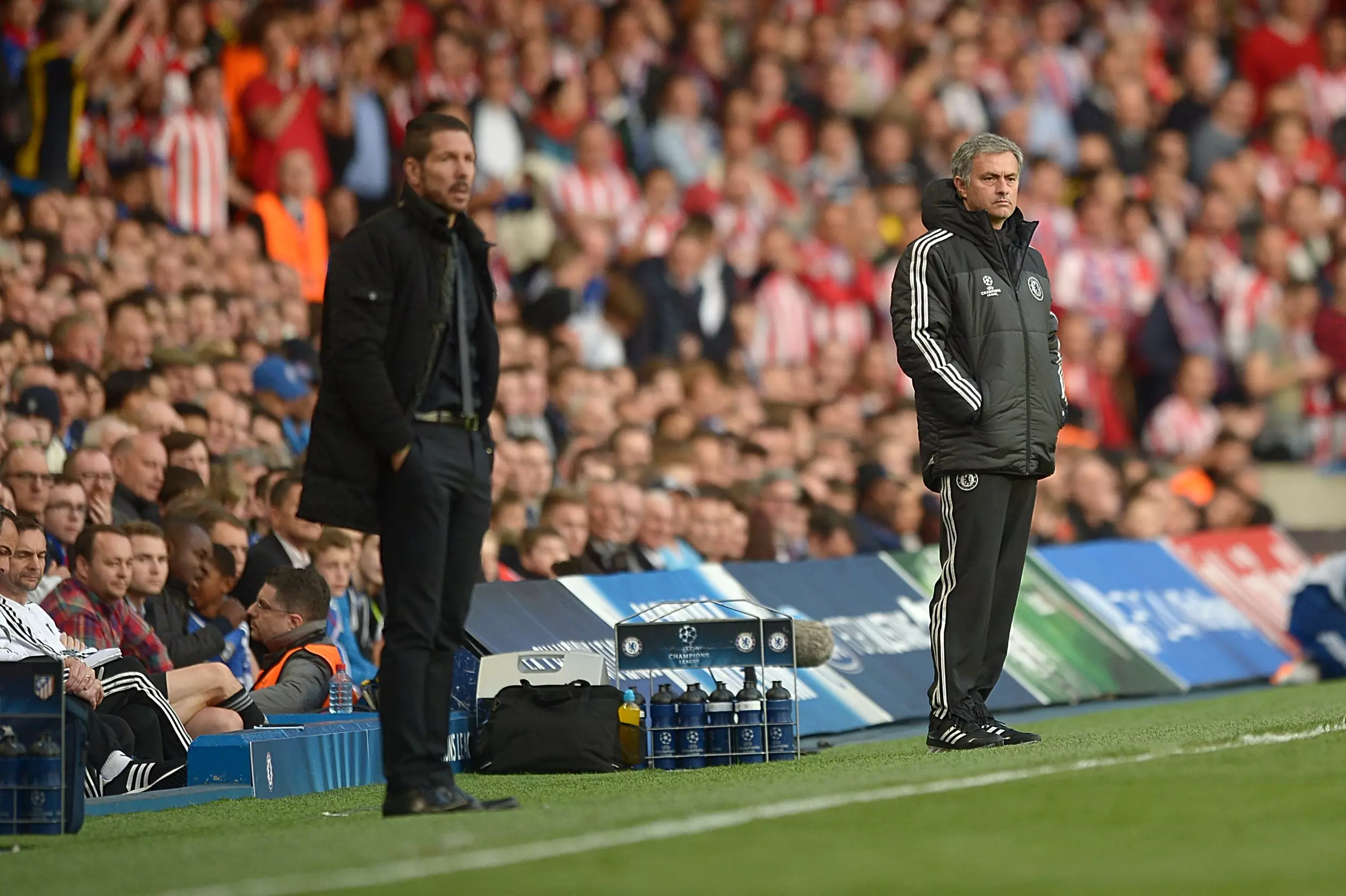 Could Simeone replace Mourinho at Old Trafford? Image: PA Images.