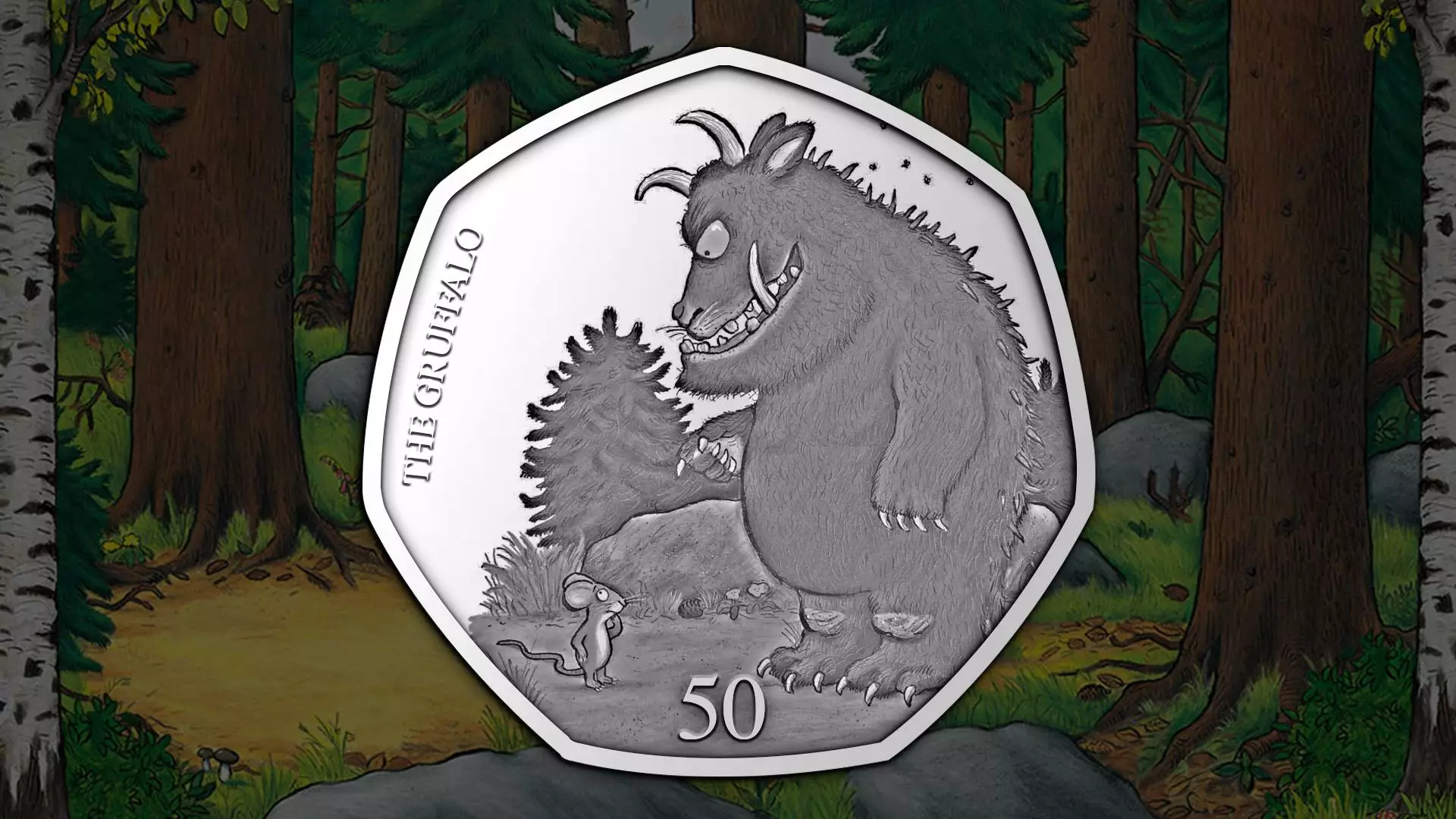 Royal Mint To Release A Special Gruffalo 50p Coin