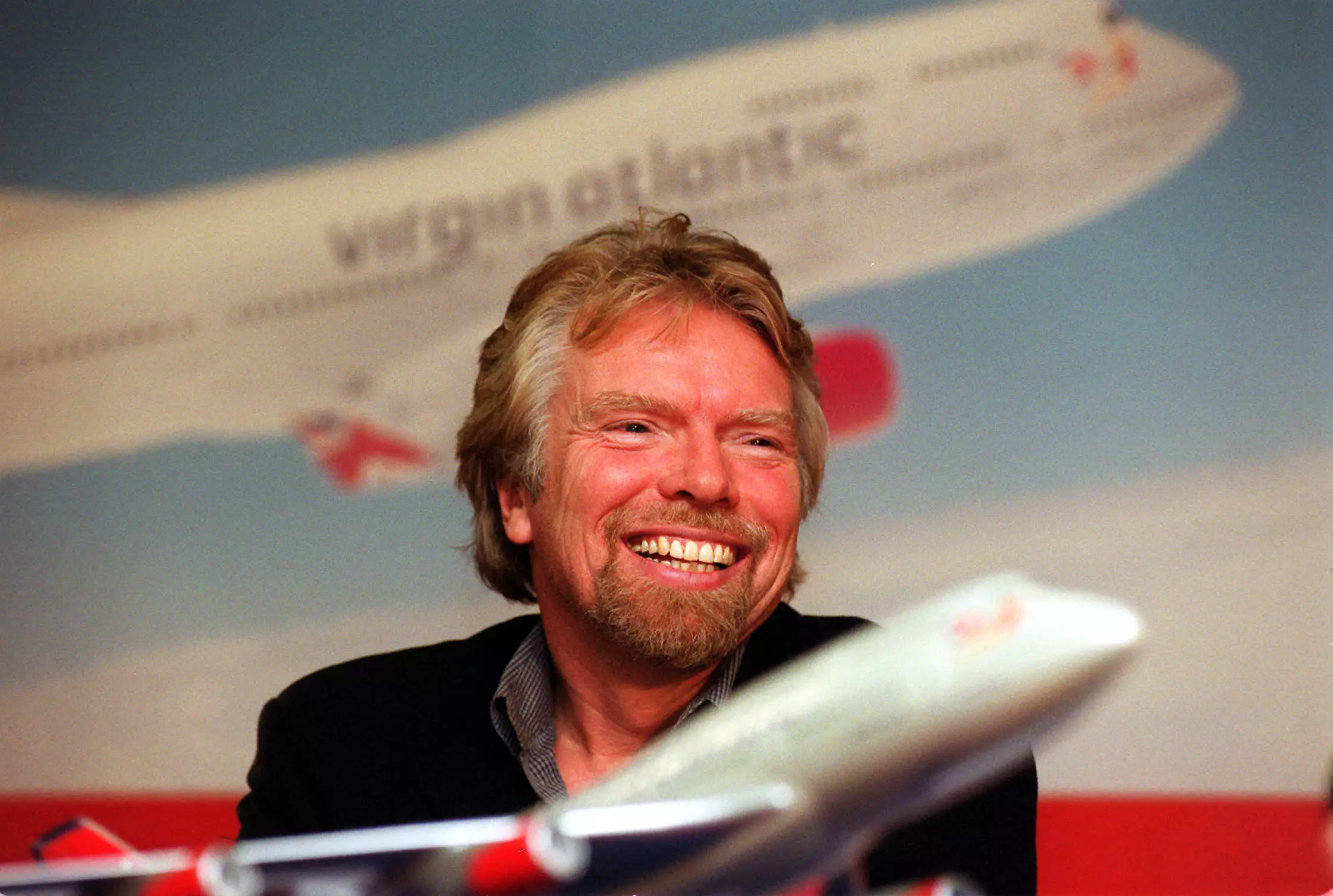 Rude Awakening For Virgin Staff Member After Richard Branson Surprises Him