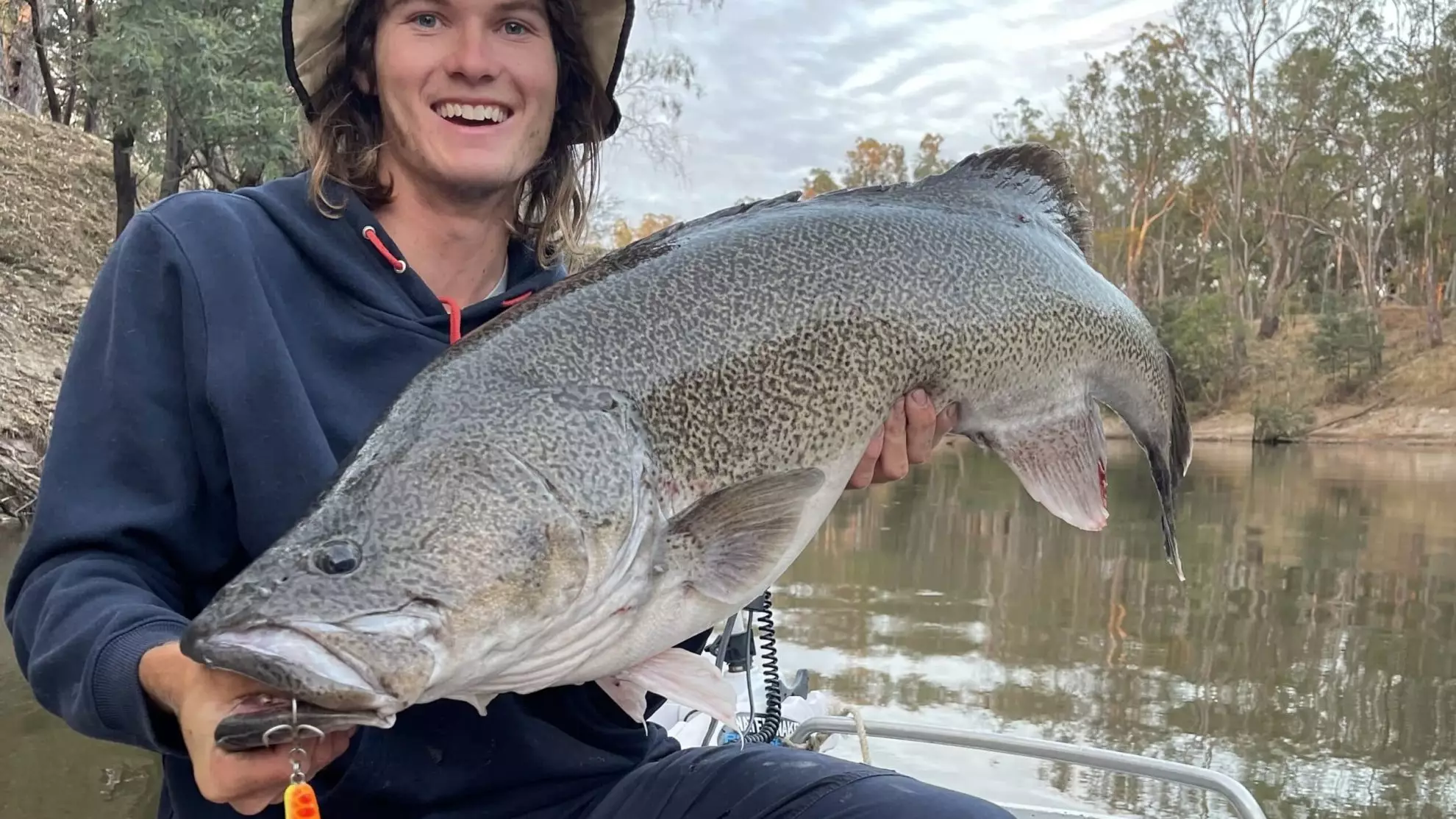 ​Aussie Teen Wins $80,000 For Snagging Monster Murray Cod 