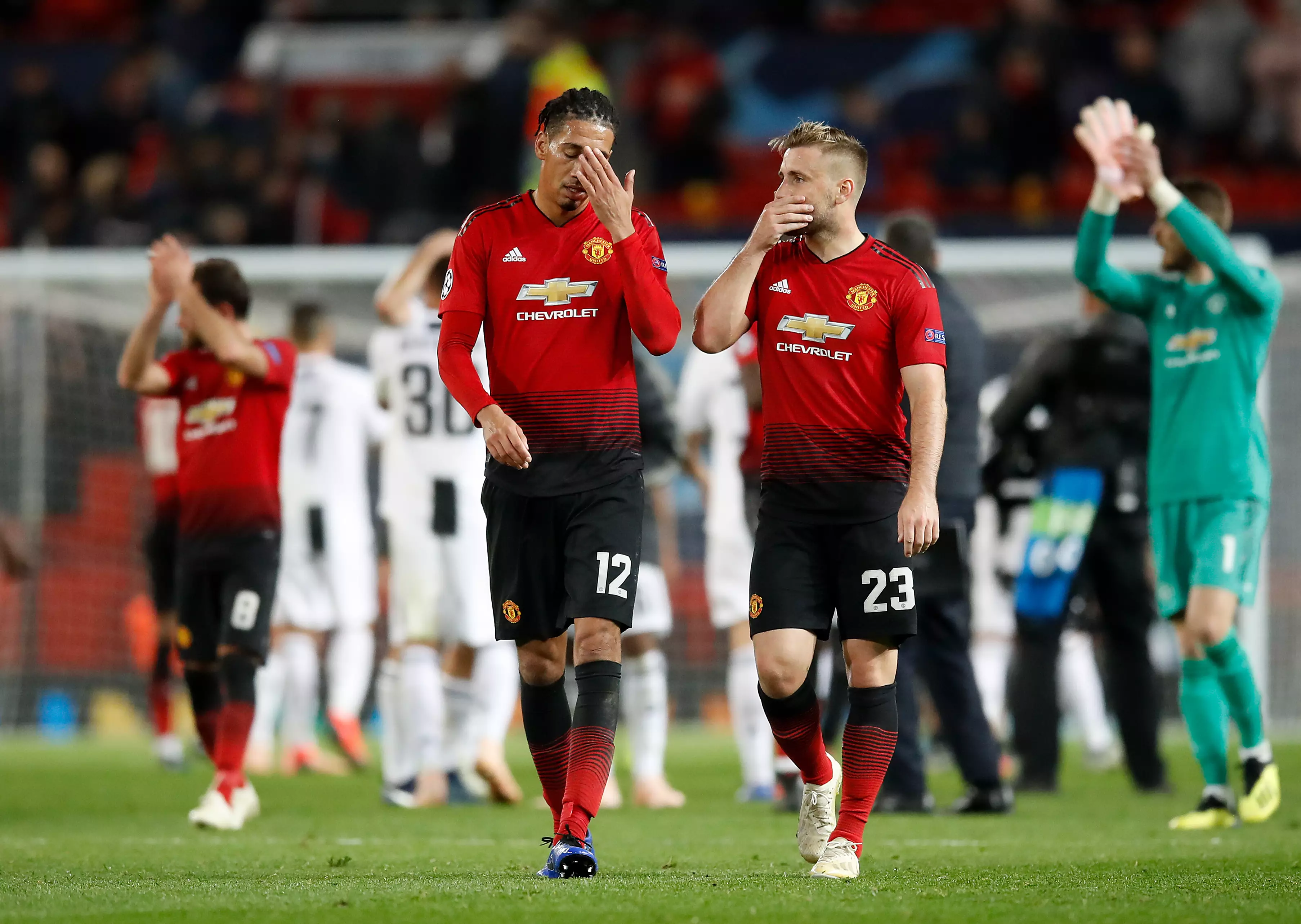 United were out played at home against Juventus and Solskjaer thought the full backs were the problem. Image: PA Images