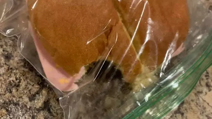 Woman Explains Why She Takes A Bite Out Of Husband's Sandwiches