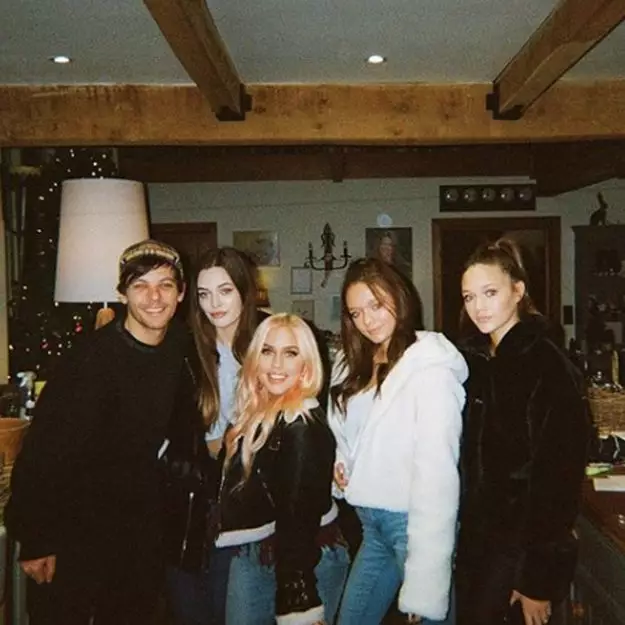 Louis and his sisters.