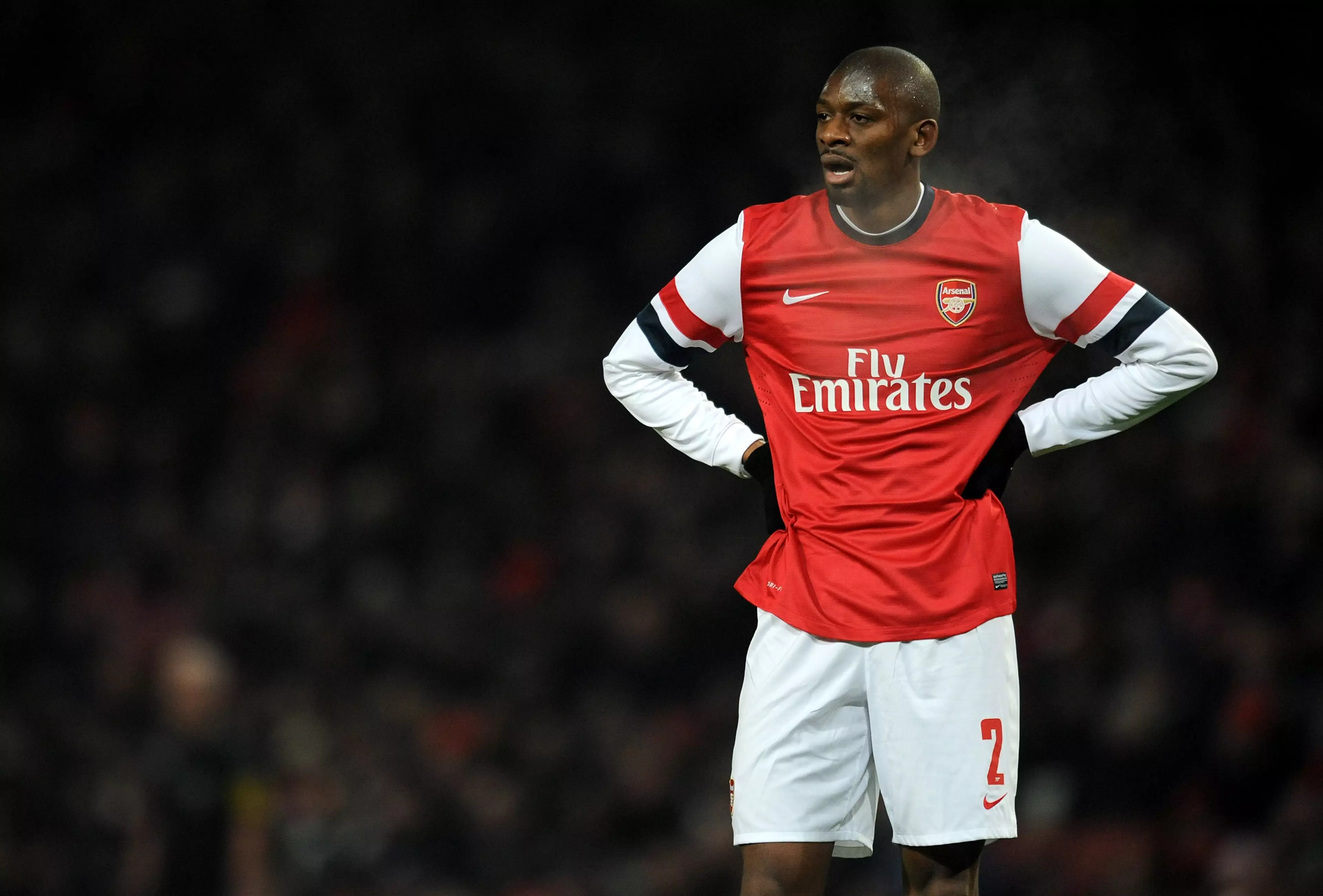 Diaby was not the new Vieira in the end. Image: PA Images.
