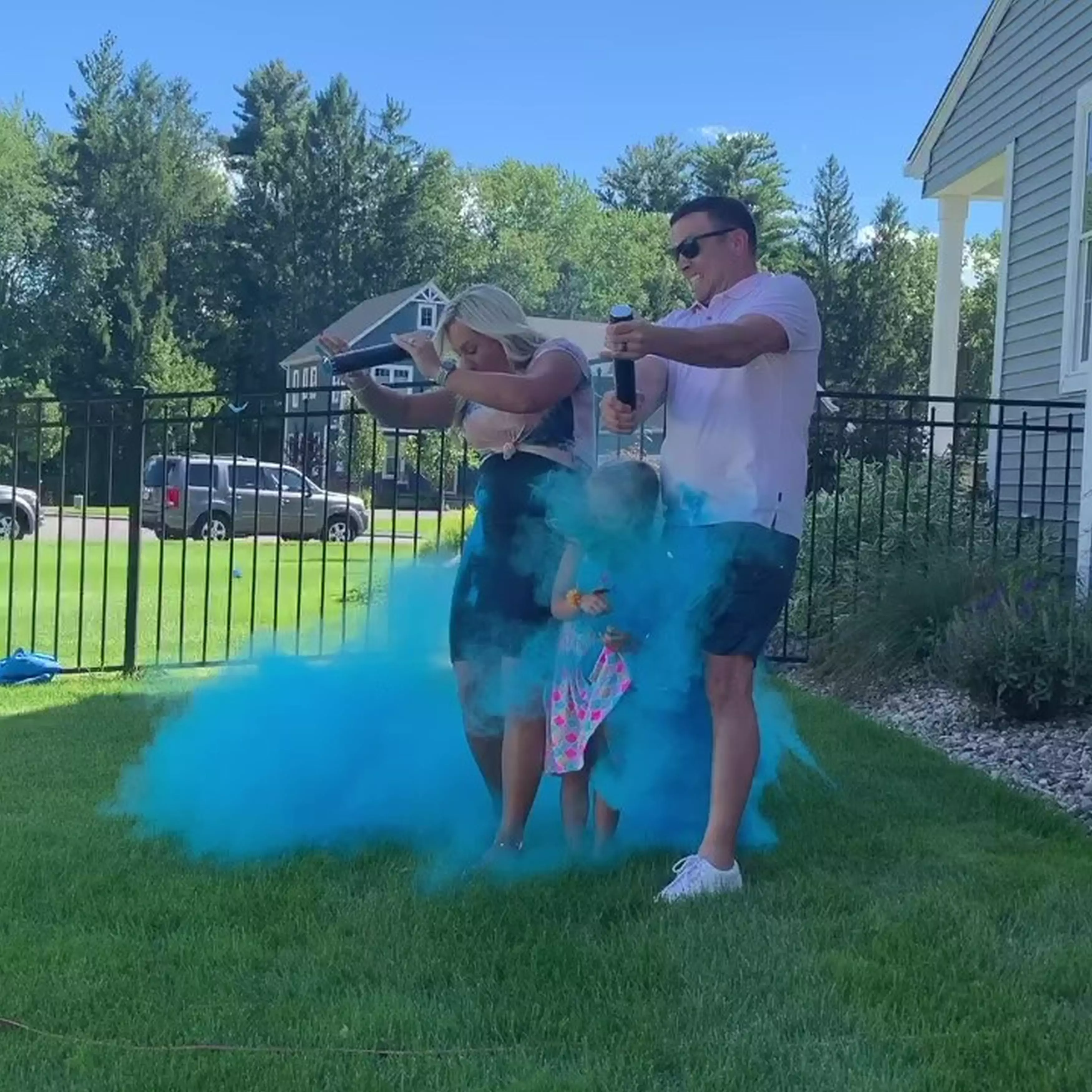 Kristin and Tom's gender reveal didn't quite go according to plan.