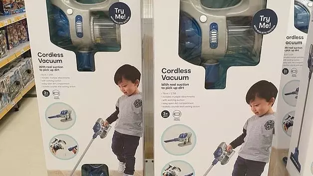 Kmart Releases Cordless Kid-Sized Vacuum Cleaner That Actually Works
