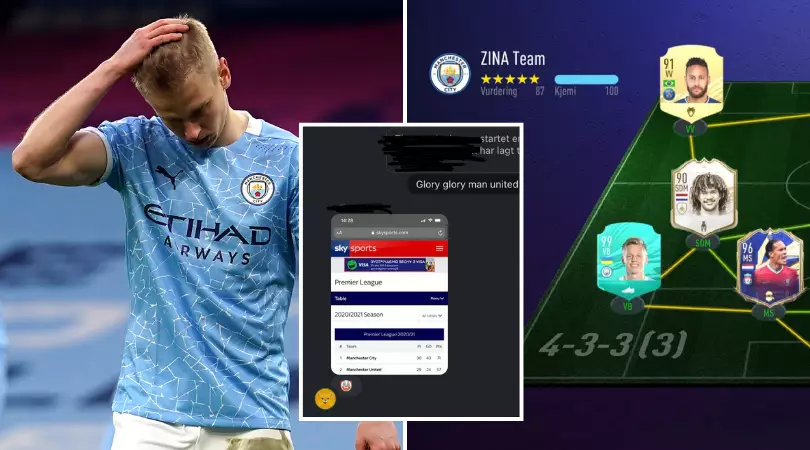 FIFA Player Attempts To Troll Oleksandr Zinchenko After Beating Him, It Doesn't Go To Plan