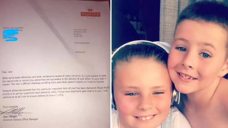 Little Boy Writes To Dad In Heaven And Gets Heartwarming Reply 