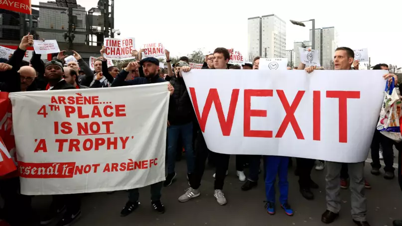 Arsenal Fans To Take Arsene Wenger Protests To The Next Level