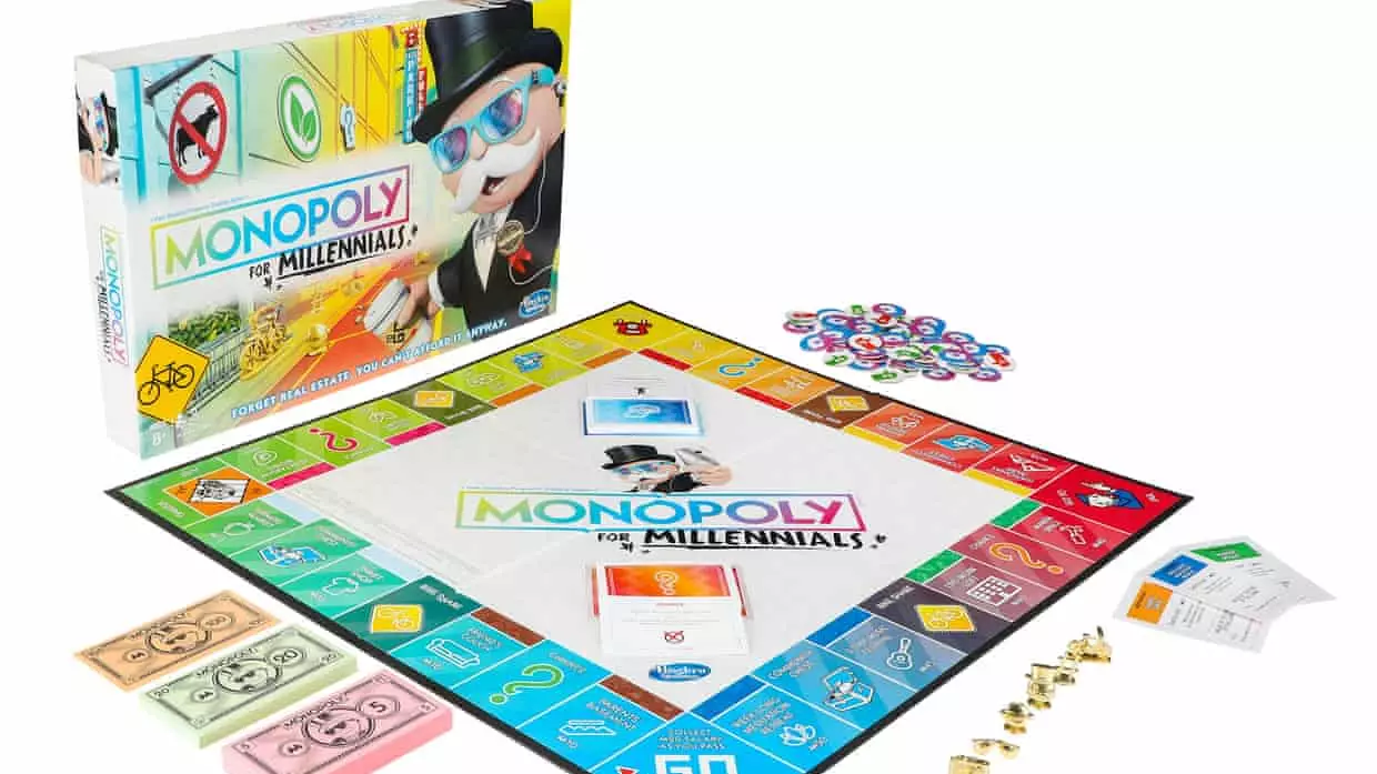 Hasbro Releases 'Monopoly For Millennials' Where Players 'Collect Experiences' Instead Of Money 