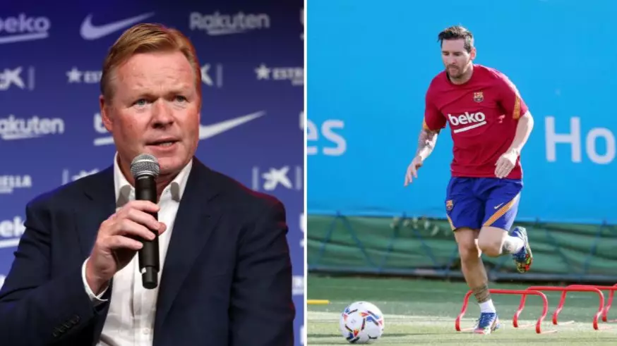 What Lionel Messi Promised Ronald Koeman In First Meeting Since Agreeing To Stay
