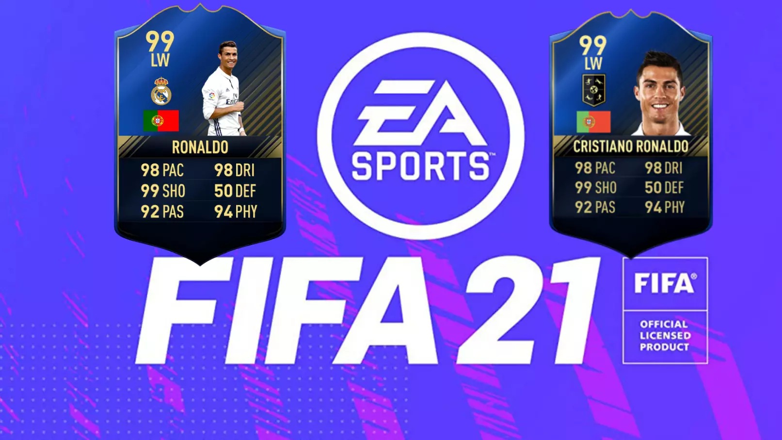 Cristiano Ronaldo Has The Most 99-Rated Cards In FIFA Ultimate Team History