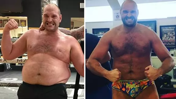 Tyson Fury Shows Off Incredible Body Transformation In A Pair Of Funky Underpants 