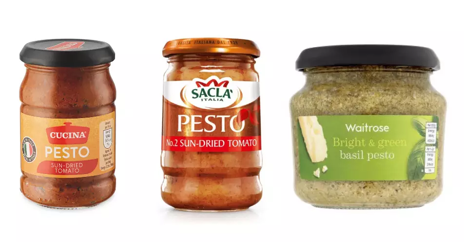 Waitrose and ALDI own pesto products are affected (