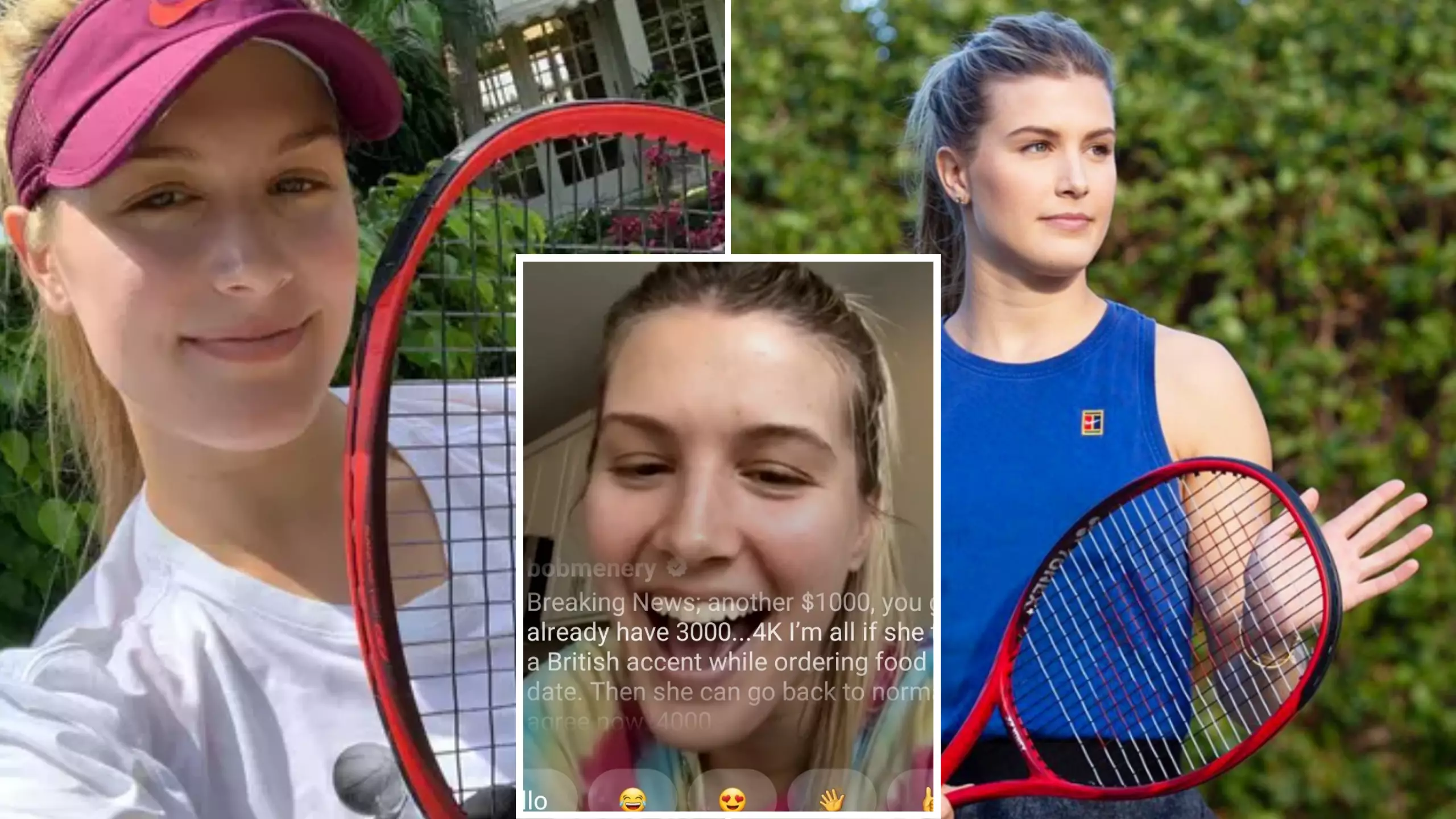 Genie Bouchard Agrees To Go On A Date With Fan Who Makes Some Bizarre Requests