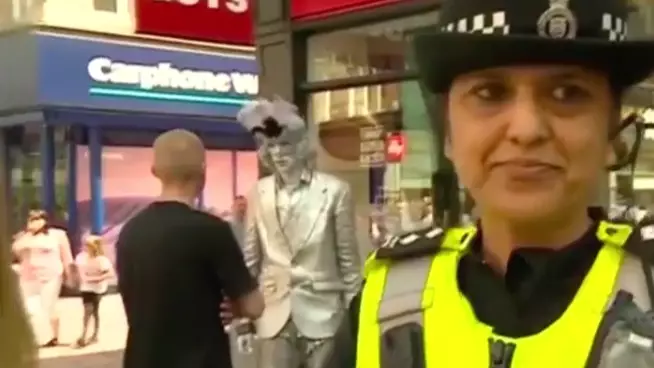 Mime Artist Shouts 'F**k Off' On Live BBC News Report