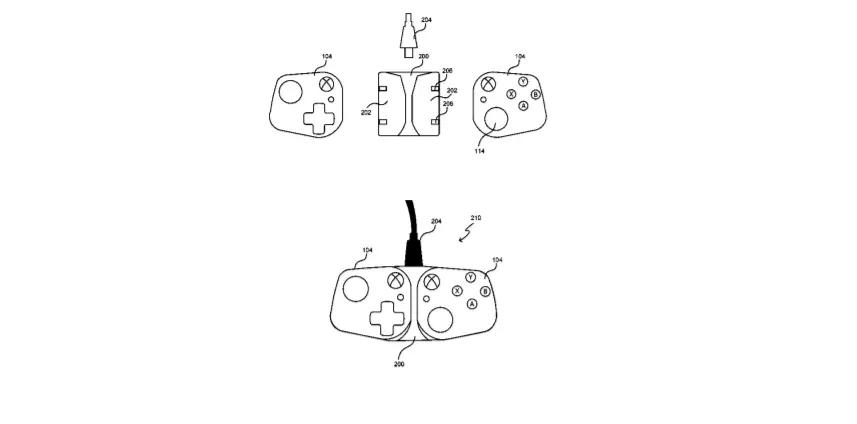 Drawings included in the patent filed by Microsoft.