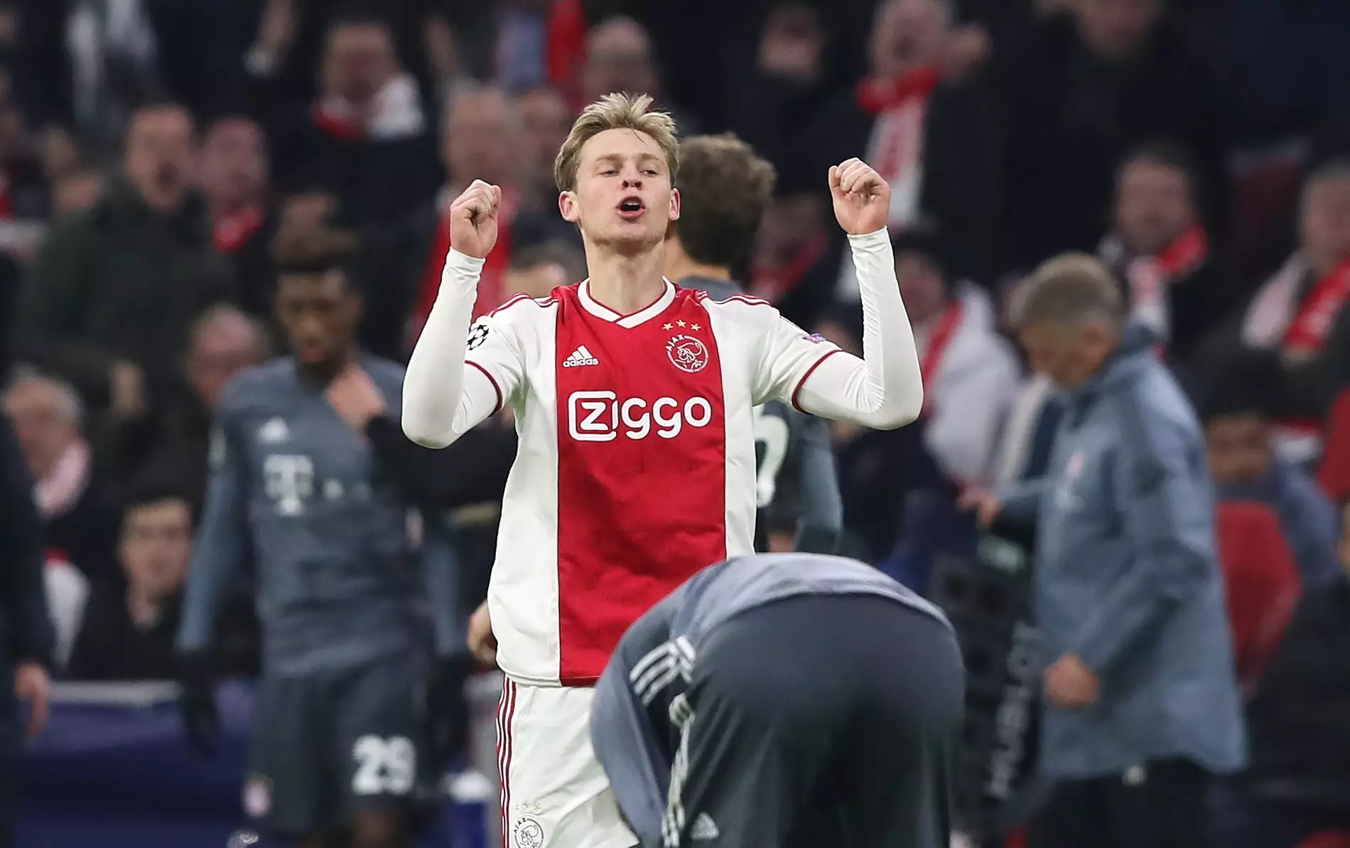 De Jong has impressed for Ajax. Image: PA Images