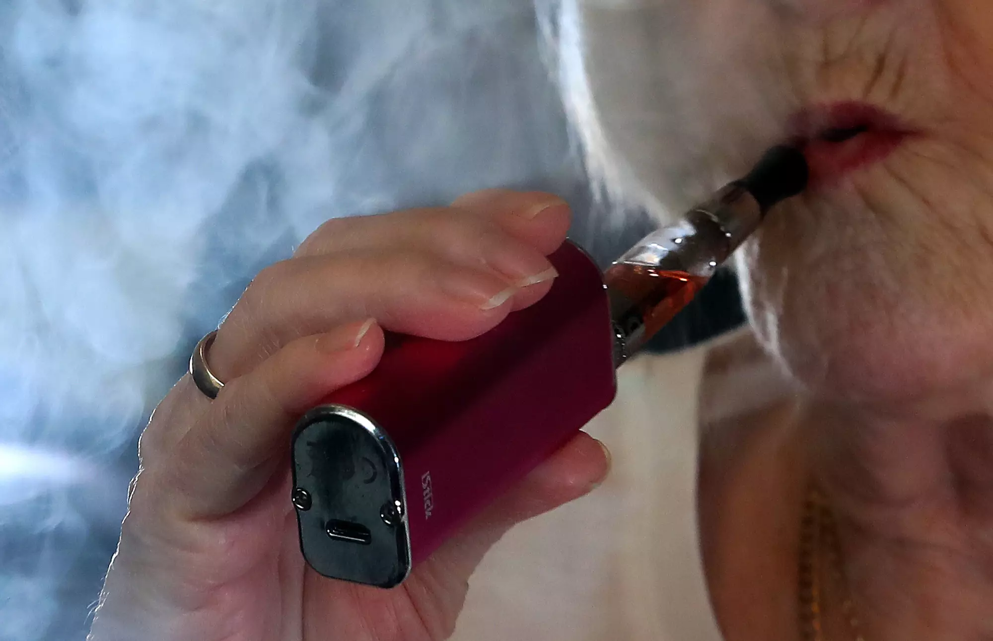 Democratic Governor Gretchen Whitmer said she believes banning flavoured e-cigarettes will stop kids being hooked on nicotine.