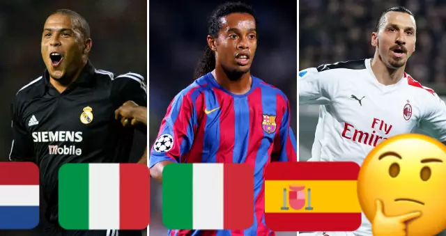 QUIZ: Can You Name These Top Footballers By The Countries They’ve Played In?