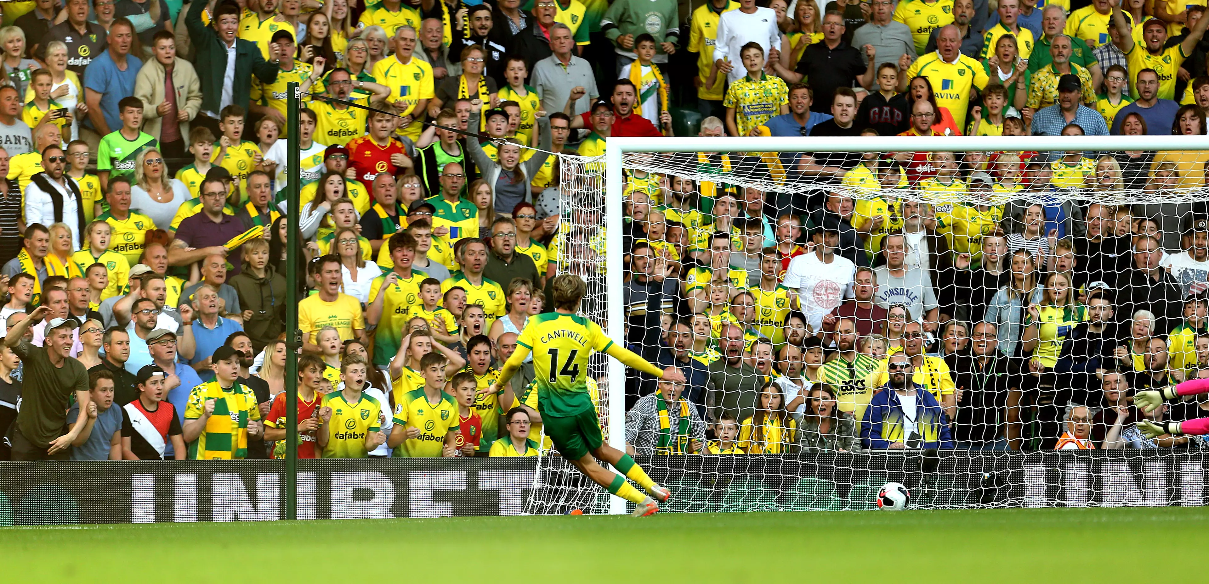 Todd Cantwell added Norwich's second goal in the first half