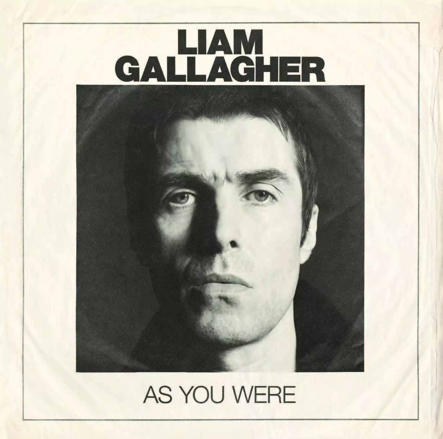 Liam Gallagher's New Album 'As You Were'.
