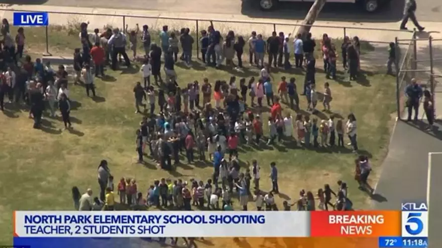 Two Dead And Two Injured At San Benardino Elementary School Shooting
