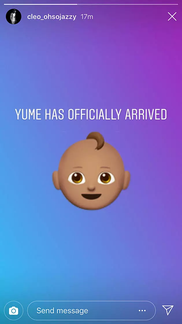 Gekyume's birth was announced on Instagram by his XXXTentacion's mother.