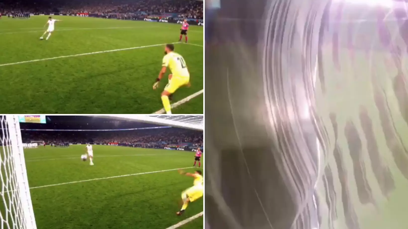 Can We Appreciate Harry Maguire's Rocket Of A Penalty That Destroyed A TV Camera  