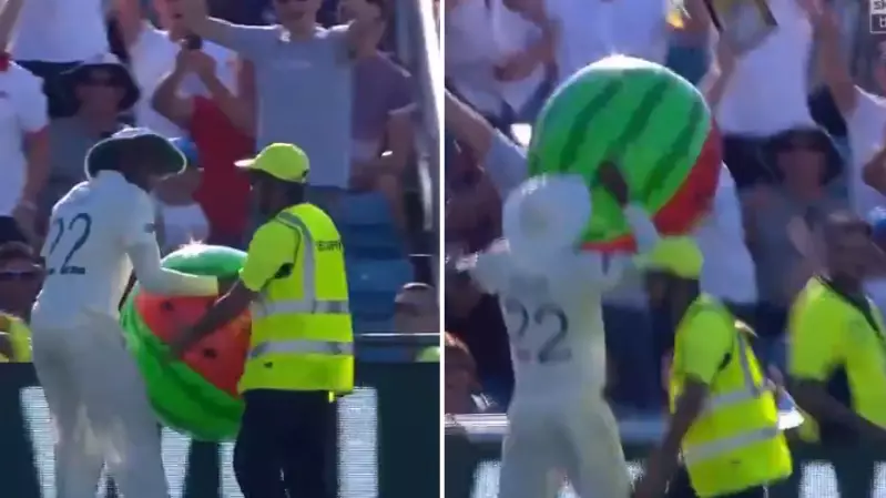 Jofra Archer Gives England Something To Cheers As He Returns Beachball From Steward