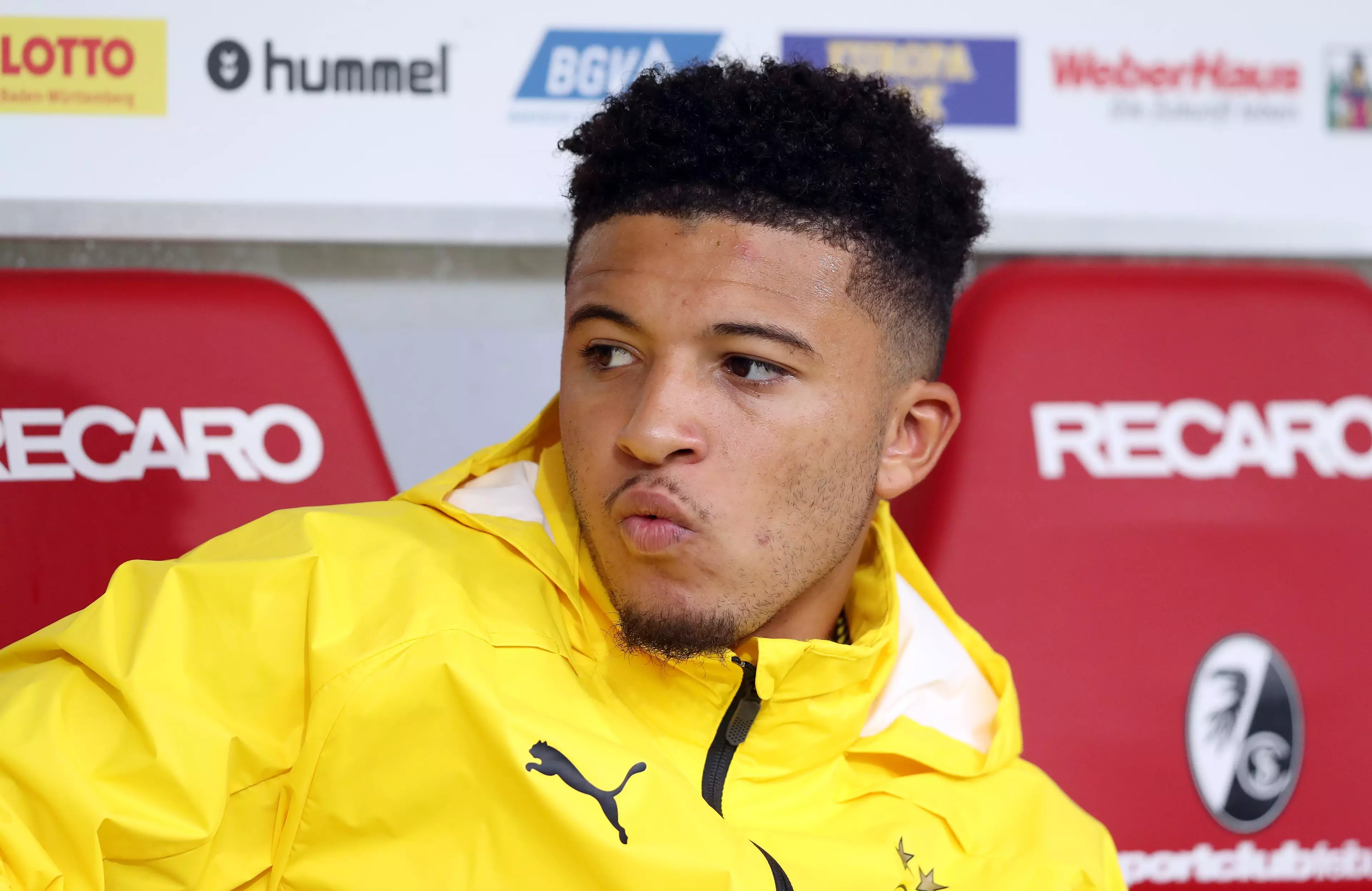 Sancho is one of the hottest properties in world football. Image: PA Images