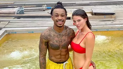 Love Island's Biggs Chris And Rebecca Gormley Confuse Fans With 'Yellow' Pool Water