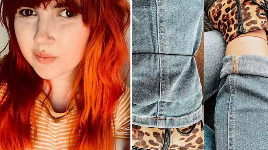 Woman Shares Genius Hack To Stop Your Jeans Rolling Down