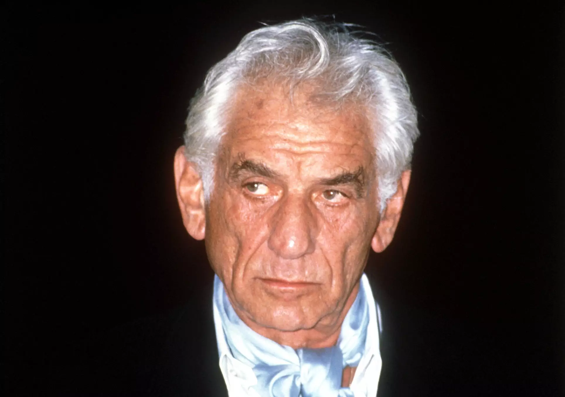 Composer Leonard Bernstein pictured in 1985.