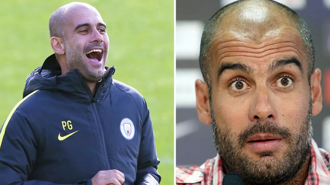 Pep Guardiola's New Facial Hair Is Getting Plenty Of Attention On Social Media 