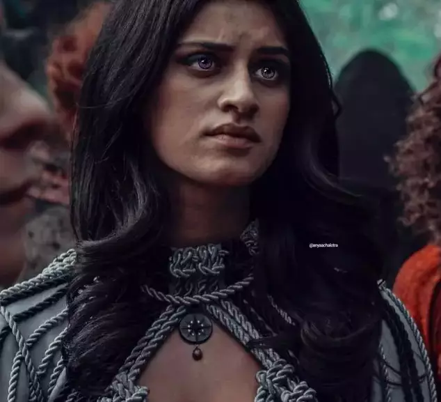 Anya Chalotra also stars as Yennefer (