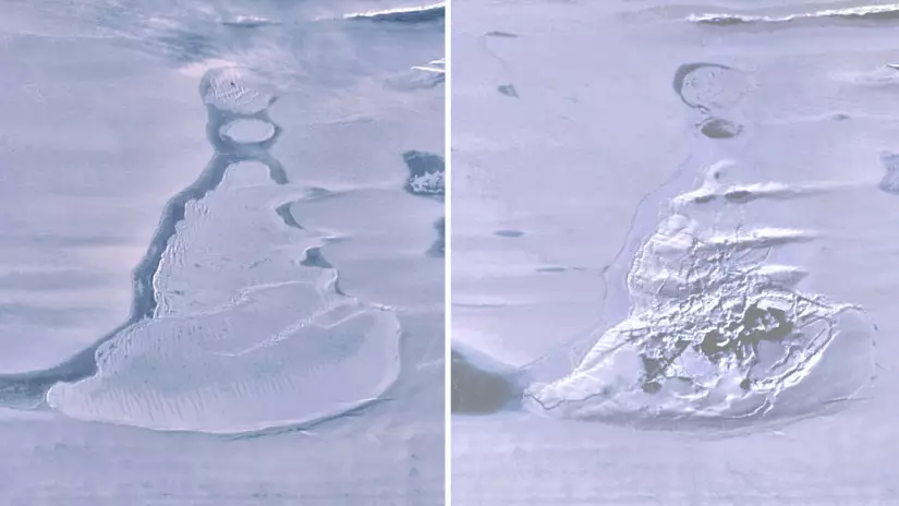 Huge Antarctic Lake 'Suddenly' Vanishes In Satellite Photos, Scientists Reveal