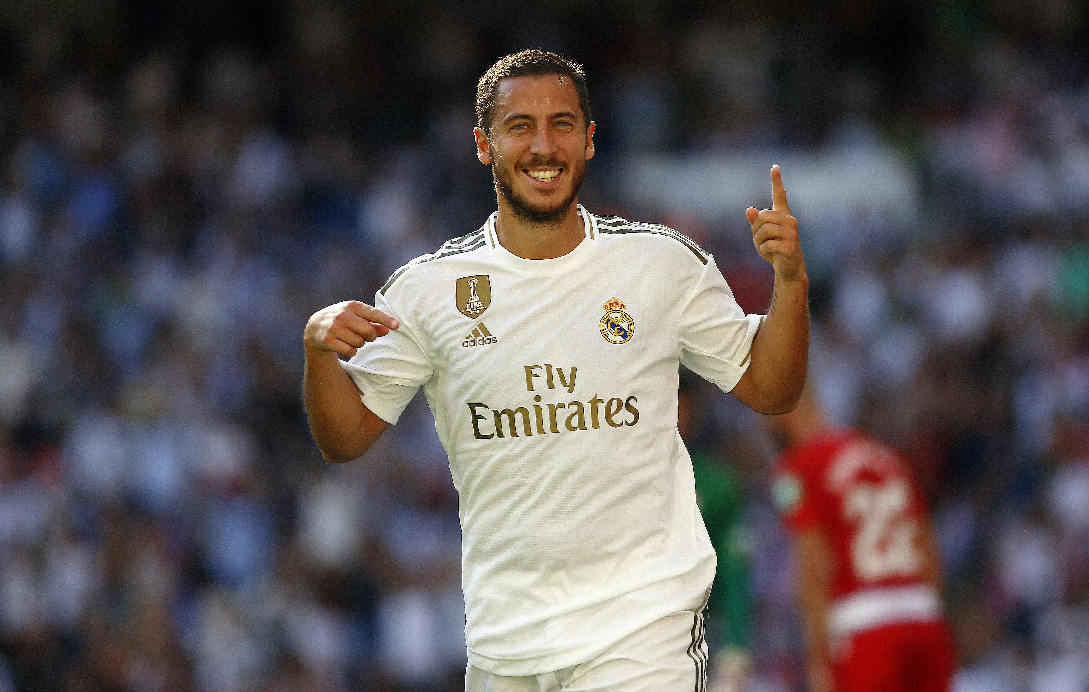 Eden Hazard finally completed a move to Real Madrid over the summer. (Image