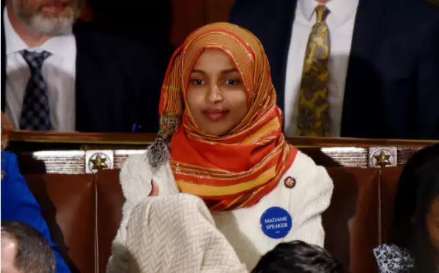 Omar became the first person to wear a hijab in Congress.